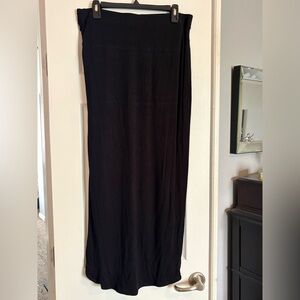 CAbi knit high-low skirt